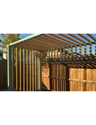 Pergola en bois