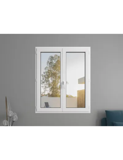 fenêtre PVC 2 vantaux
